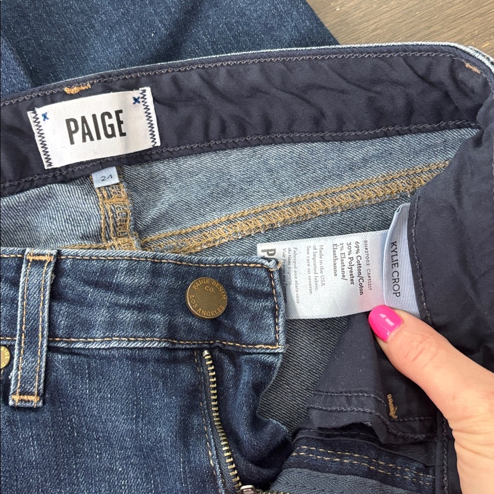 Paige cropped jeans - Picture 4 of 4